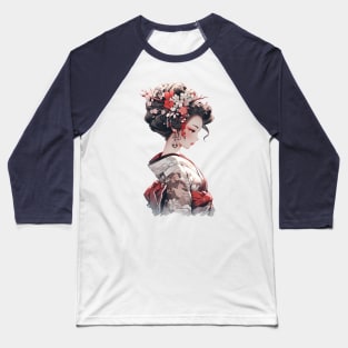 Nature Geisha Baseball T-Shirt